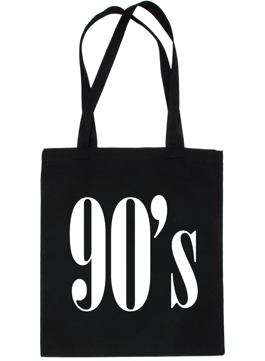 The 90's Nineties Music Lover Shopping Tote Bag