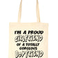 Proud Girlfriend Of Awesome Boyfriend Shopping Tote Bag For Life