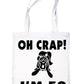 Oh Crap I'm 50 50th Birthday Funny Shopping Tote Bag For Life