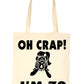 Oh Crap I'm 70 70th Birthday Funny Shopping Tote Bag For Life