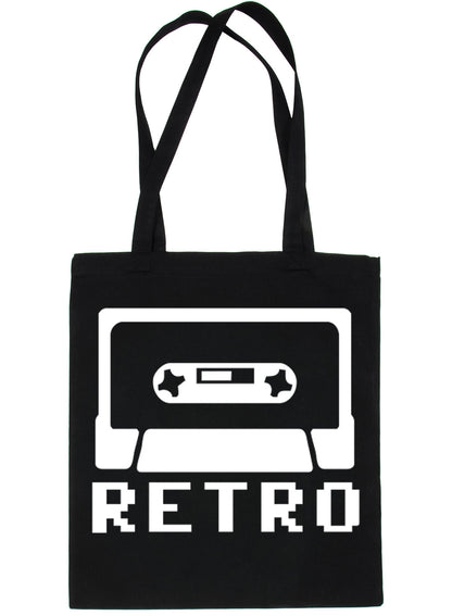 Retro Funny Music Shopping Tote Bag For Life