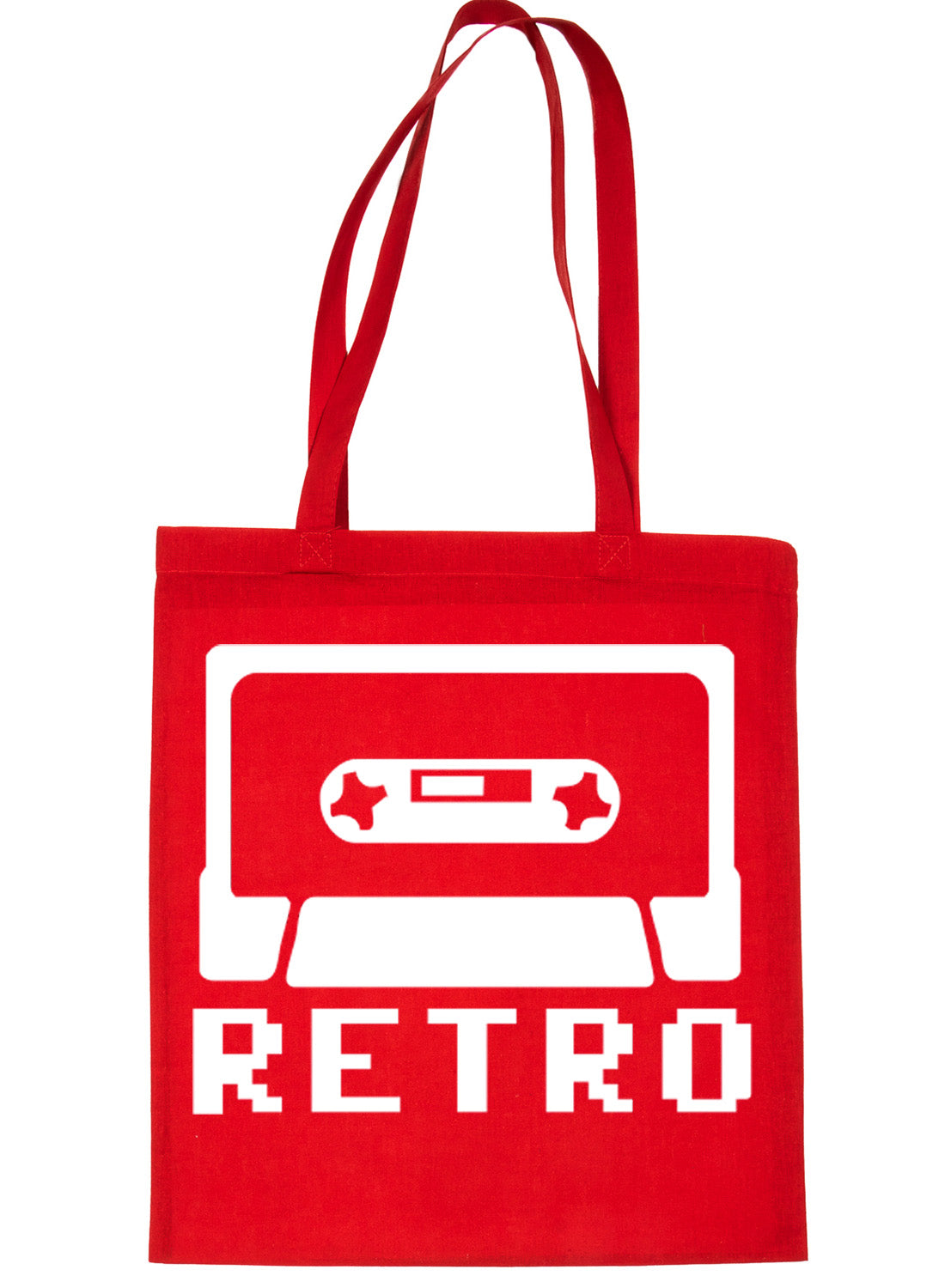 Retro Funny Music Shopping Tote Bag For Life