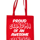 Proud Grandma Of 1 Grandchild Shopping Tote Bag For Life