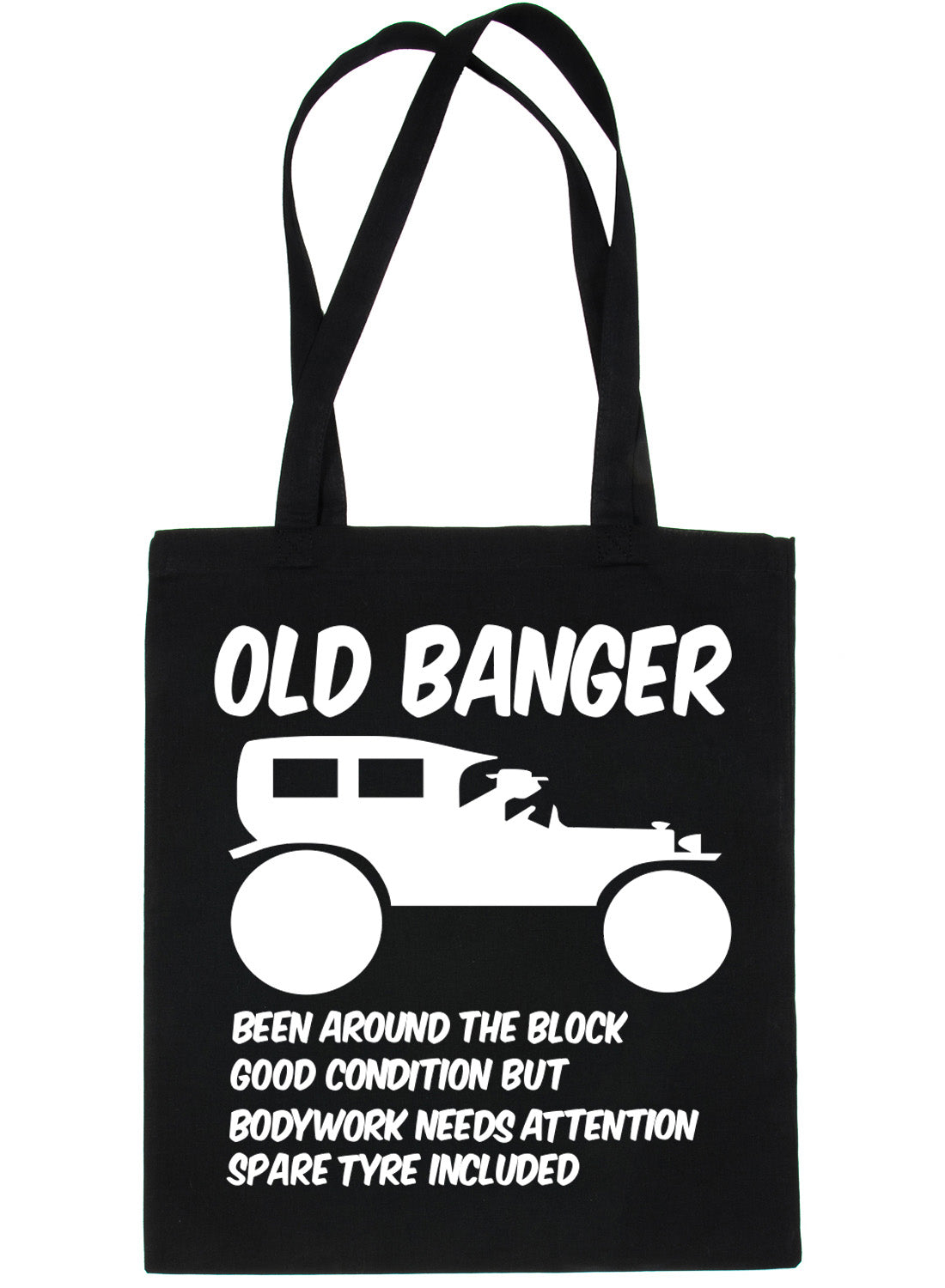 Old Banger Birthday Christmas Gift Shopping Tote Bag For Life