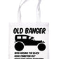 Old Banger Birthday Christmas Gift Shopping Tote Bag For Life