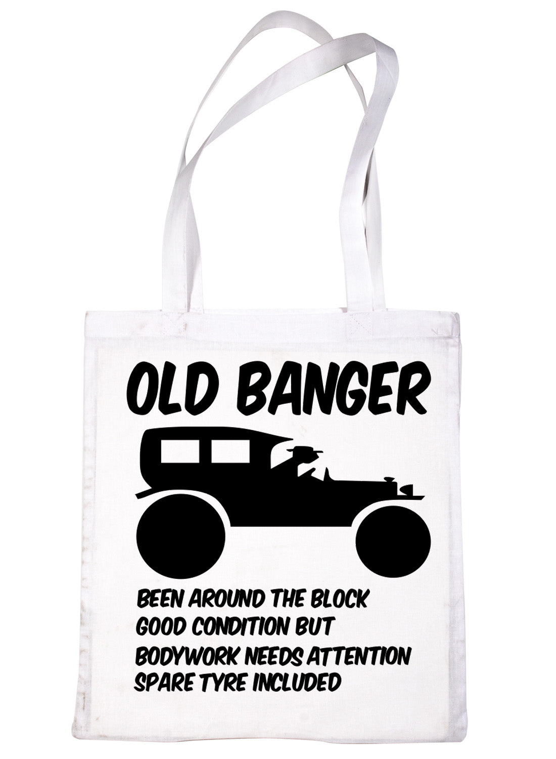 Old Banger Birthday Christmas Gift Shopping Tote Bag For Life