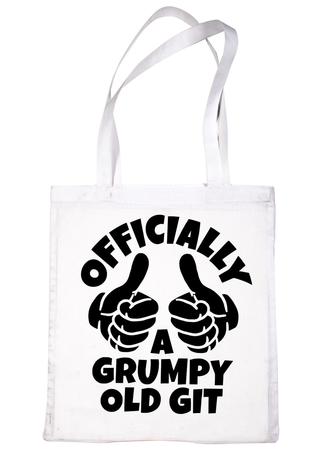 Grumpy Old Git Birthday Christmas Gift Shopping Tote Bag For Life