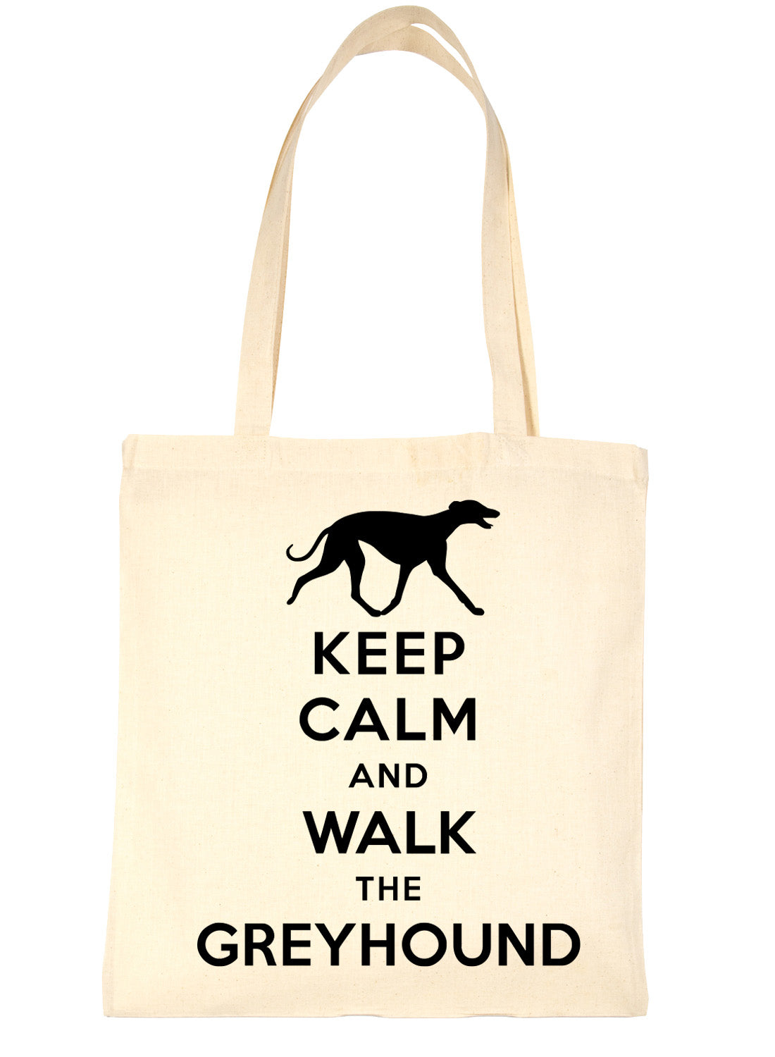 Keep Calm Walk Greyhound Dog Lovers Gift Shopping Tote Bag For Life