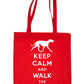 Keep Calm Walk Greyhound Dog Lovers Gift Shopping Tote Bag For Life