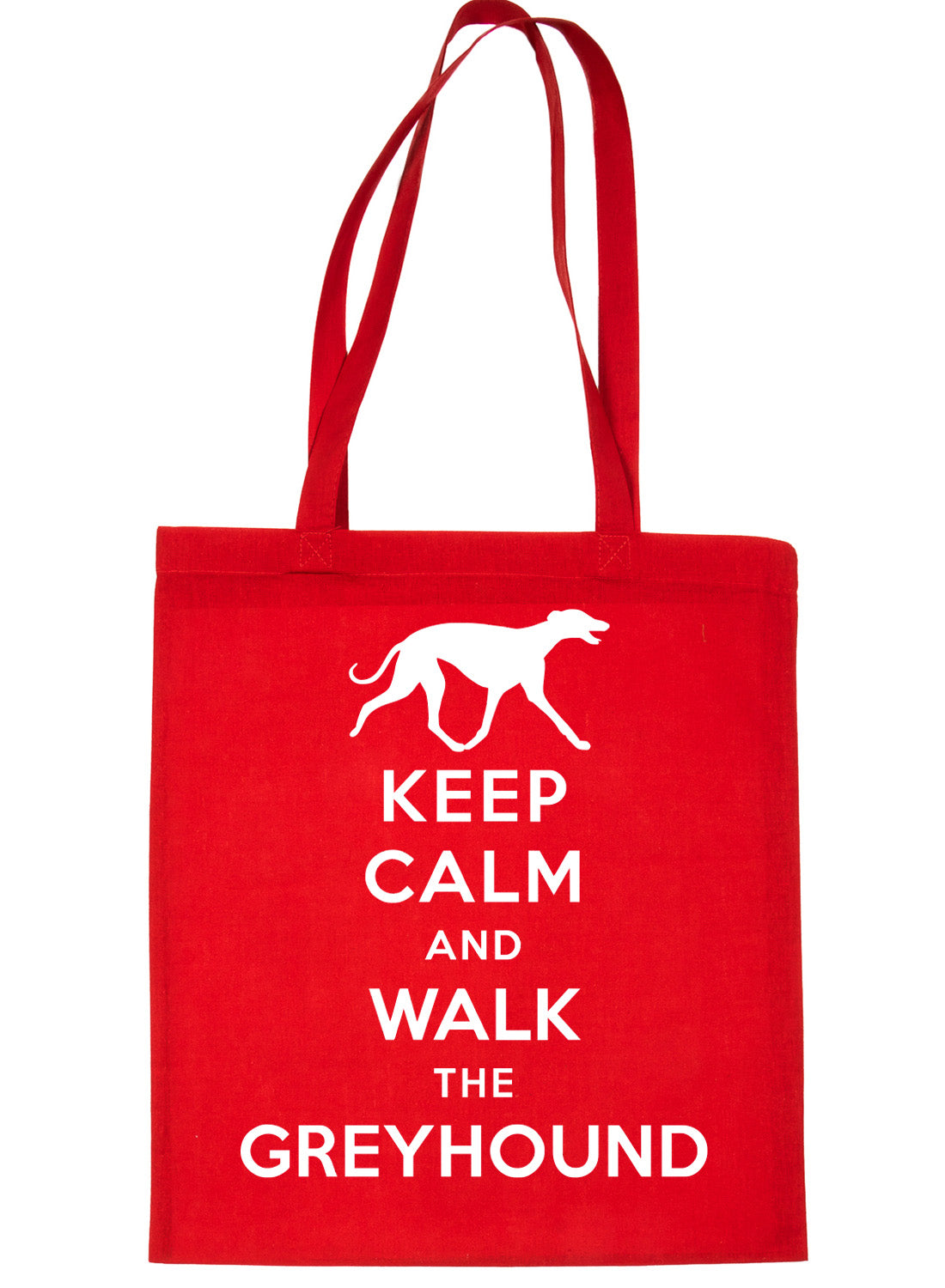 Keep Calm Walk Greyhound Dog Lovers Gift Shopping Tote Bag For Life