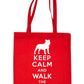 Keep Calm & Walk The Staffie Dog Lovers Funny Shopping Tote Bag For Life