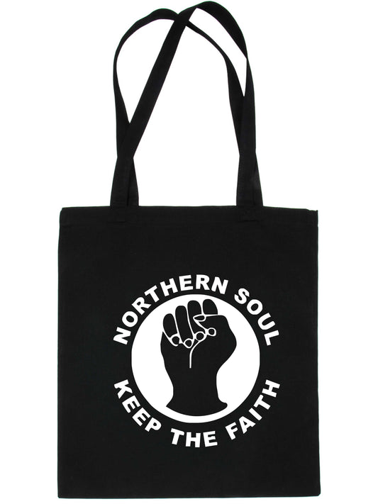 Northern Soul Music Funny Shopping Tote Bag For Life