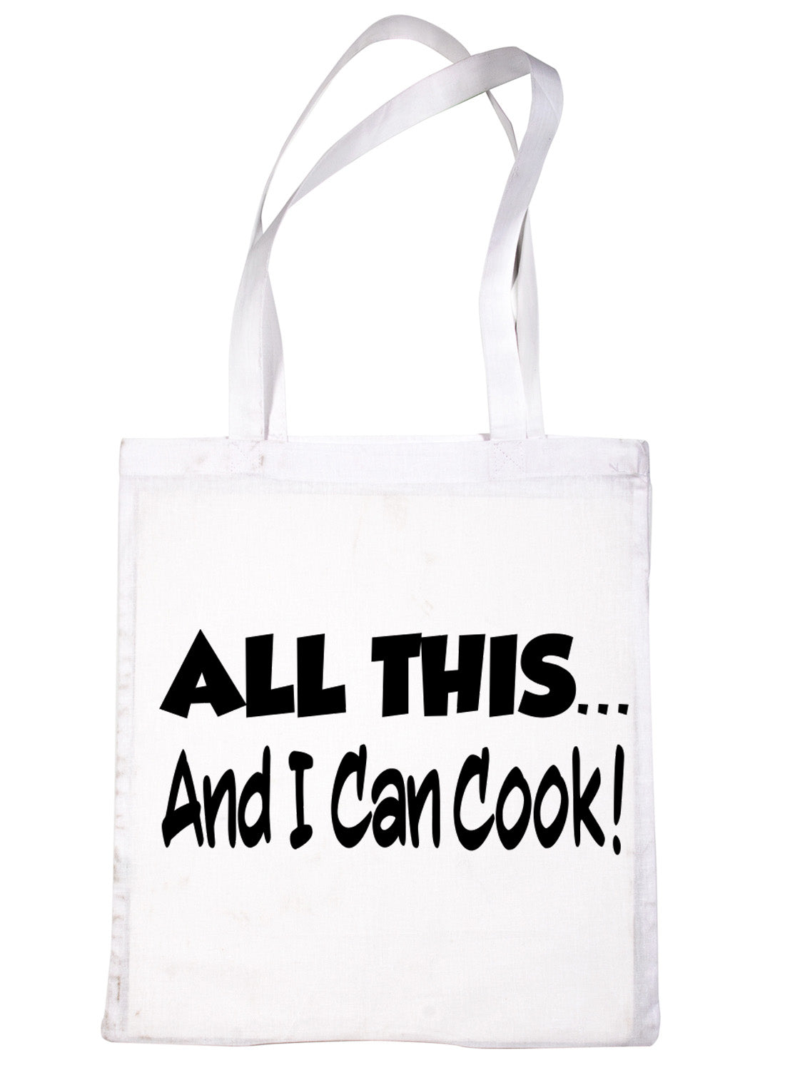 All This & I Can Cook Chef Cooking Funny Shopping Tote Bag For Life