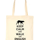 Keep Calm and Walk The English Mastiff Dog Bag For Life Shopping Tote Bag