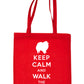 Keep Calm and Walk The Pomeranian Lover Bag For Life Shopping Tote Bag