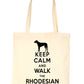 Keep Calm and Walk Rhodesian Ridgeback Bag For Life Shopping Tote Bag