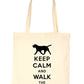 Keep Calm and Walk The Springador Dog Lover Bag For Life Shopping Tote Bag