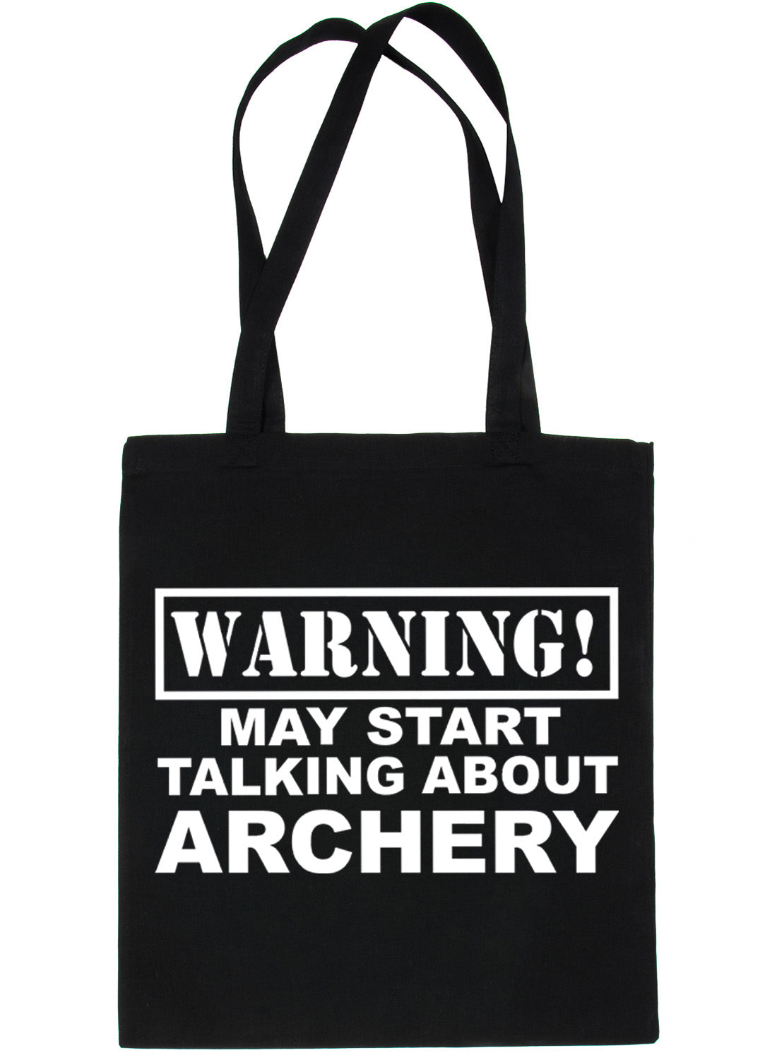 Warning May Talk About Archery Bag For Life Shopping Tote Bag