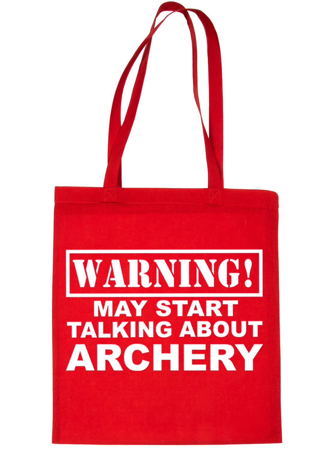 Warning May Talk About Archery Bag For Life Shopping Tote Bag
