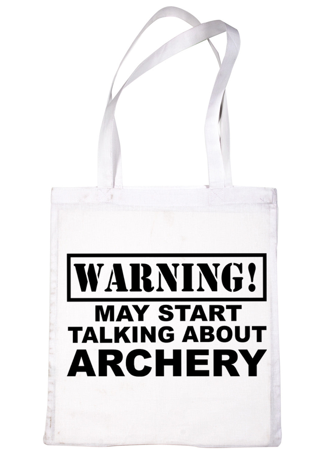 Warning May Talk About Archery Bag For Life Shopping Tote Bag