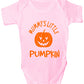 Mummy's Little Pumkin Halloween Boys Girls Baby Babygrow