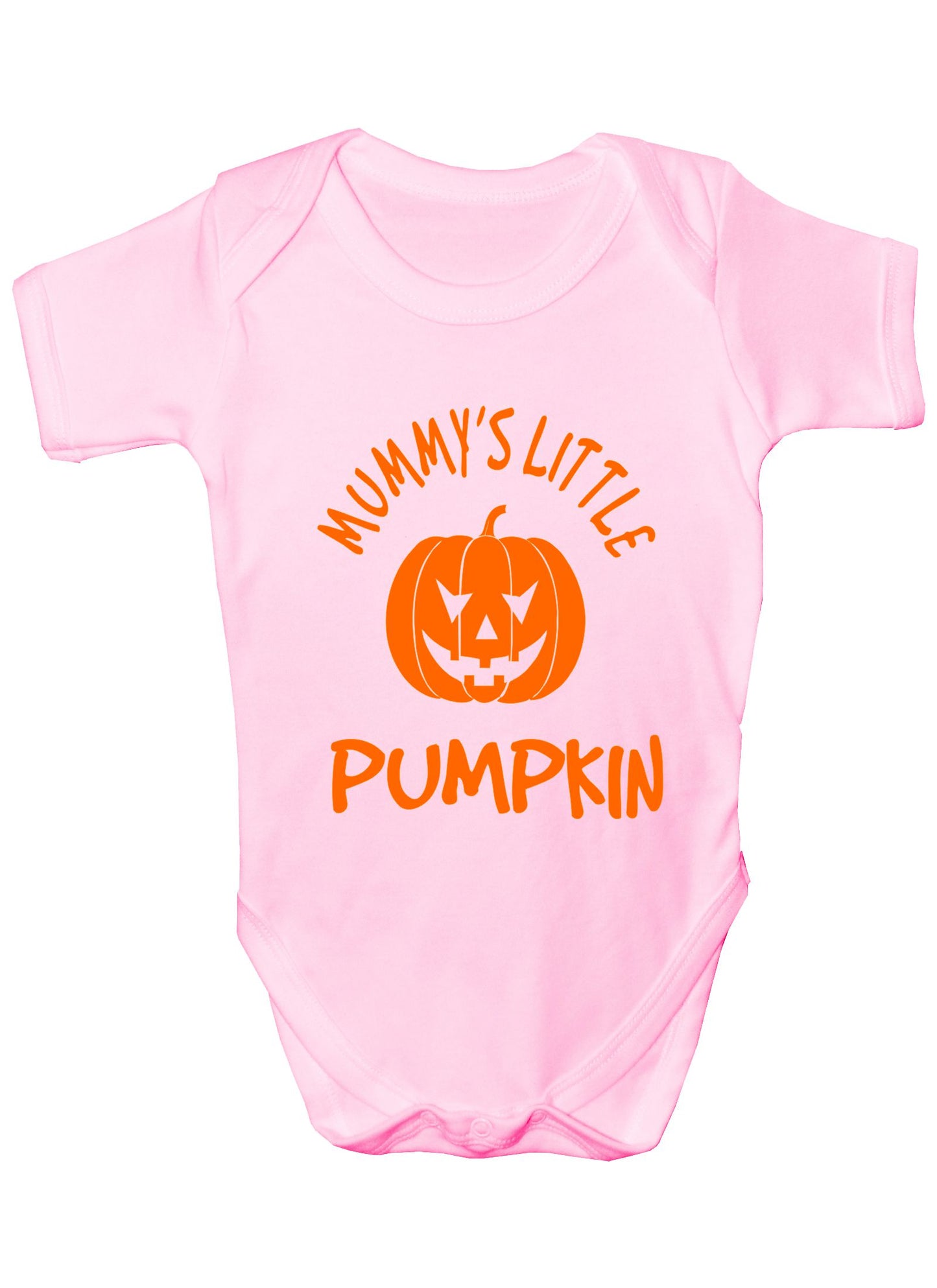 Mummy's Little Pumkin Halloween Boys Girls Baby Babygrow