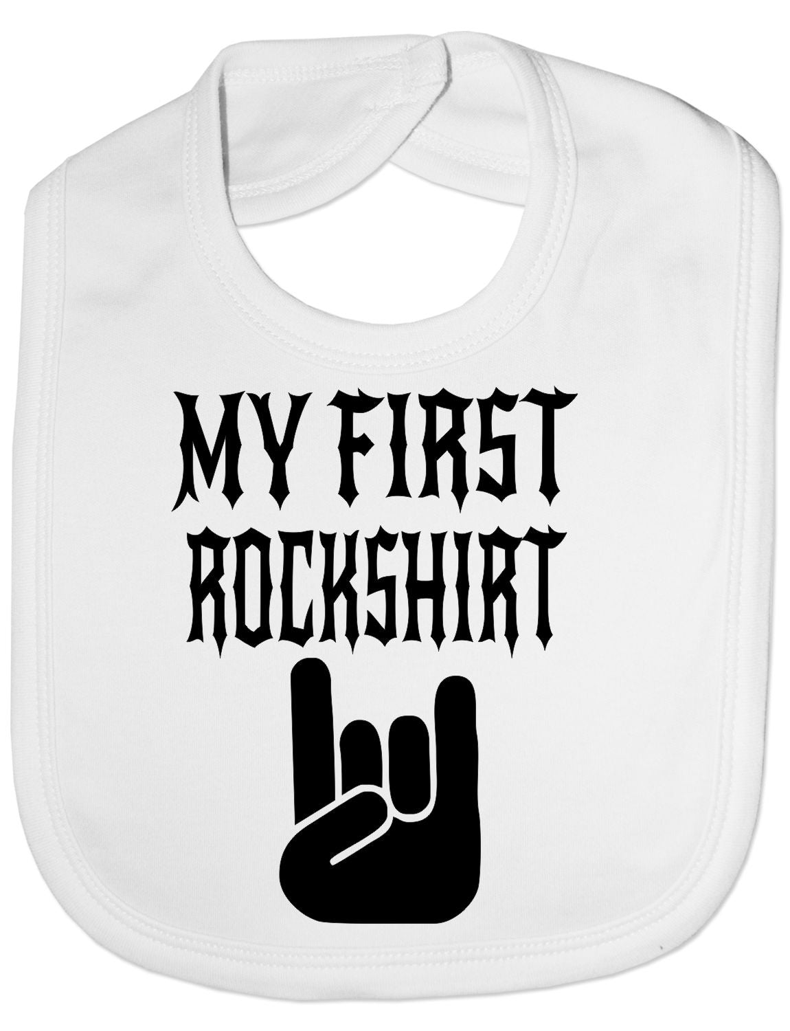 My First Rock Top Music Feeding Bib Present