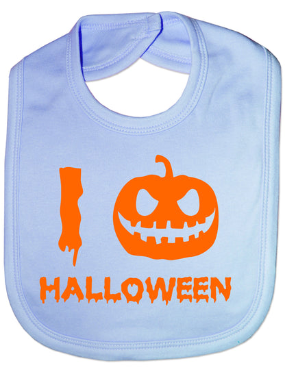 I Love Halloween Feeding Bib