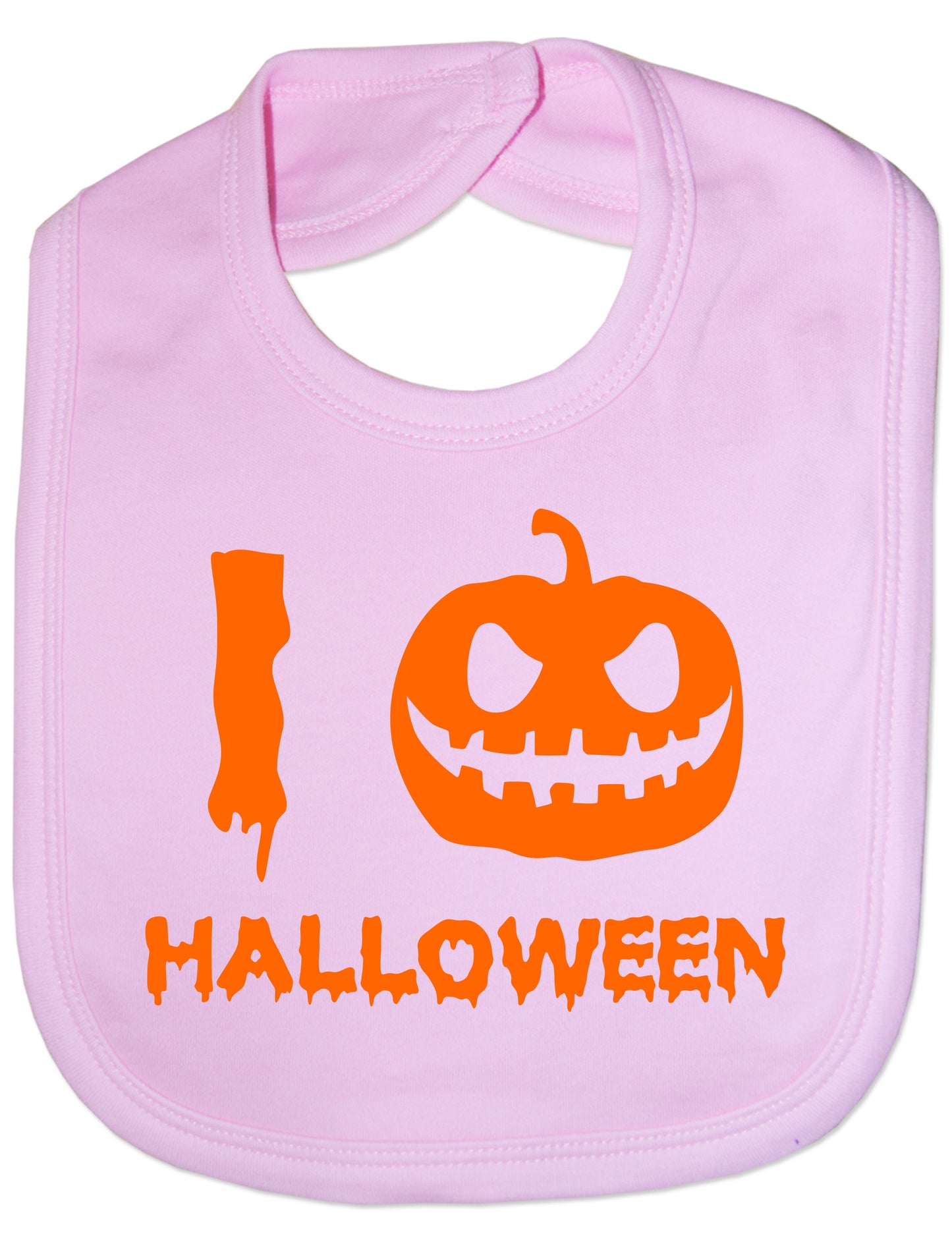 I Love Halloween Feeding Bib