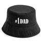Number 1 Dad Bucket Hat Happy Father's Day Birthday Gift For Men