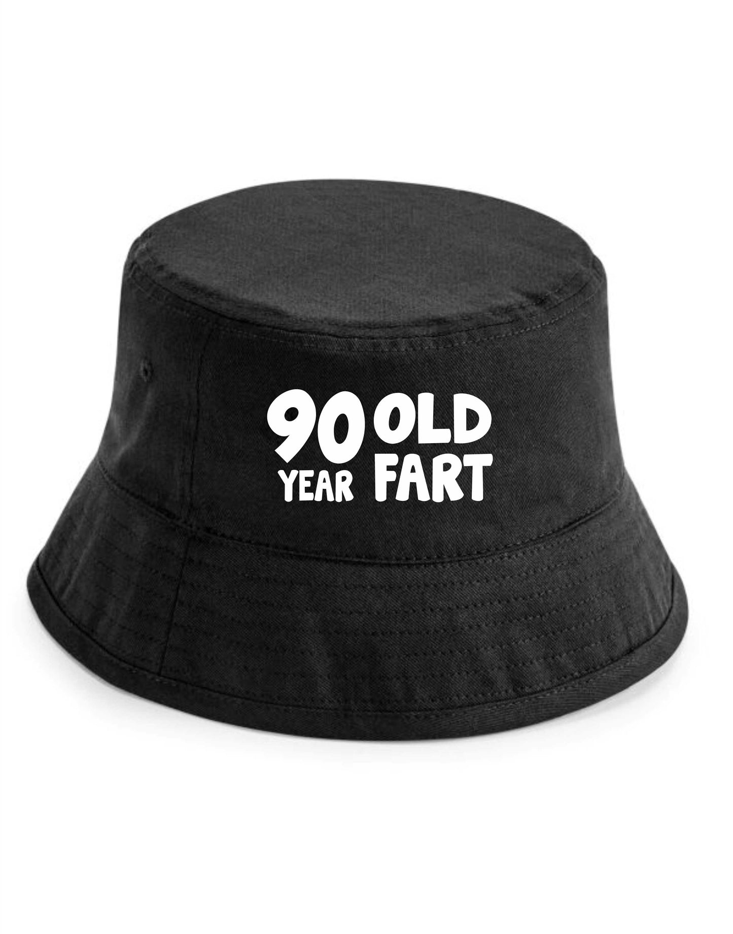 90 Year Old Fart Bucket Hat 90th Birthday Gift For Men & Ladies