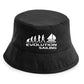 Evolution of Sailing Bucket Hat Sport Hobby Birthday Gift Men & Ladies