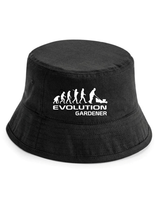 Evolution of Gardener Bucket Hat Birthday Gift Great for Men & Women