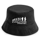 Evolution of A Fireman Bucket Hat Birthday Gift Great for Men