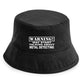 Warning May Talk About Metal Detecting Bucket Hat Gift for Men & Ladies