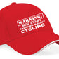 Warning May Talk About Cycling Baseball Cap Sport Lovers Gift For Men & Ladies