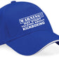 Warning May Talk About Kickboxing Baseball Cap Martial Arts Gift Men & Ladies