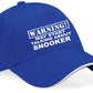 Warning May Talk About Snooker Baseball Cap Sport Lovers Gift For Men & Ladies