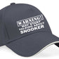 Warning May Talk About Snooker Baseball Cap Sport Lovers Gift For Men & Ladies