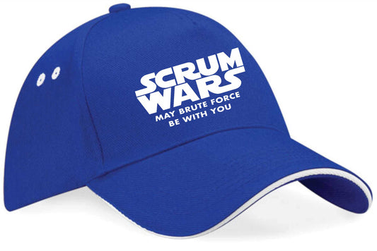 Scrum Wars Baseball Cap Rugby Lover Sports Gift For Men & Ladies