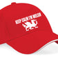 Keep Calm I'm Welsh Baseball Cap Wales Lover Gift For Men & Ladies