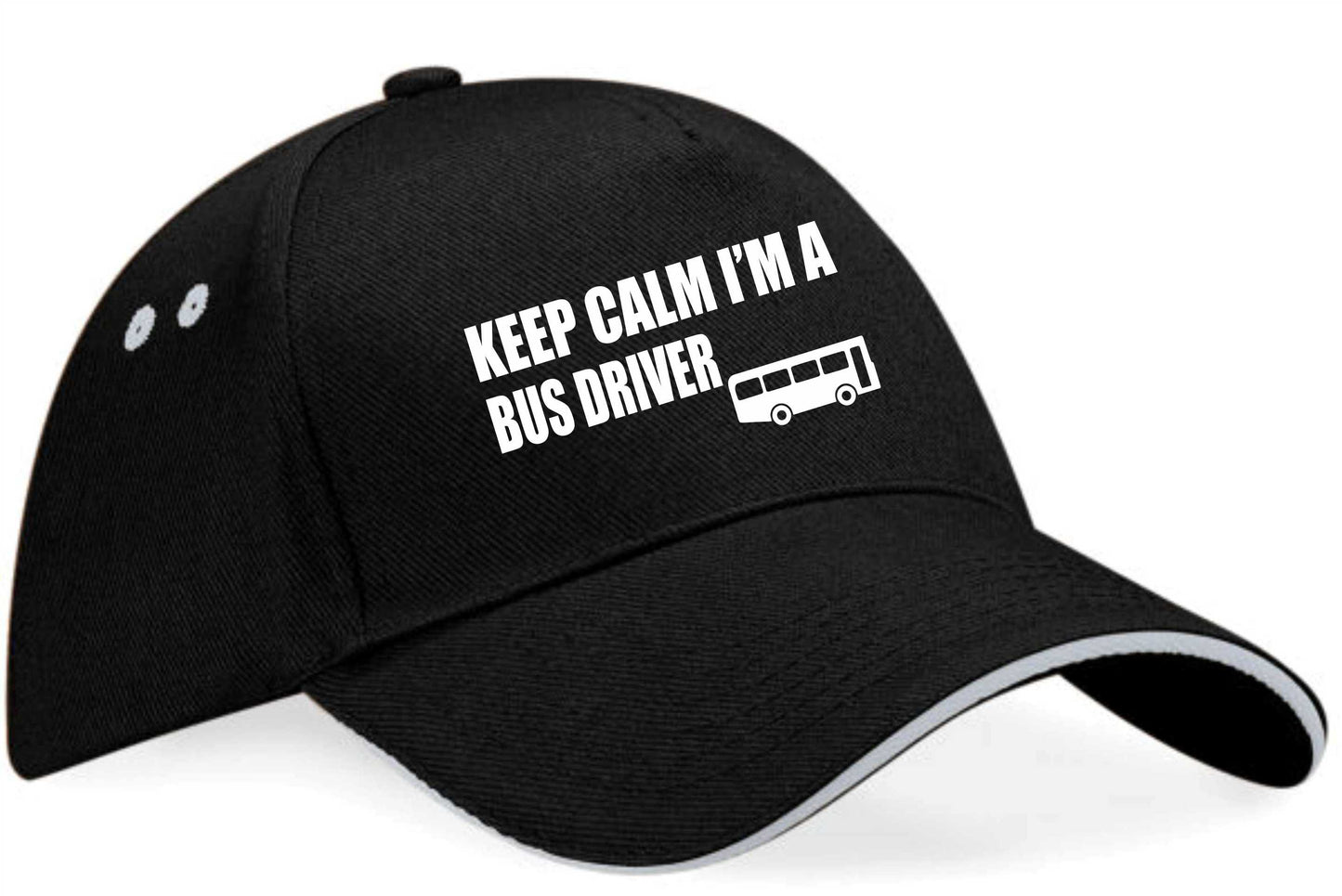 Keep Calm I'm Bus Driver Baseball Cap Funny Birthday Gift For Men & Ladies