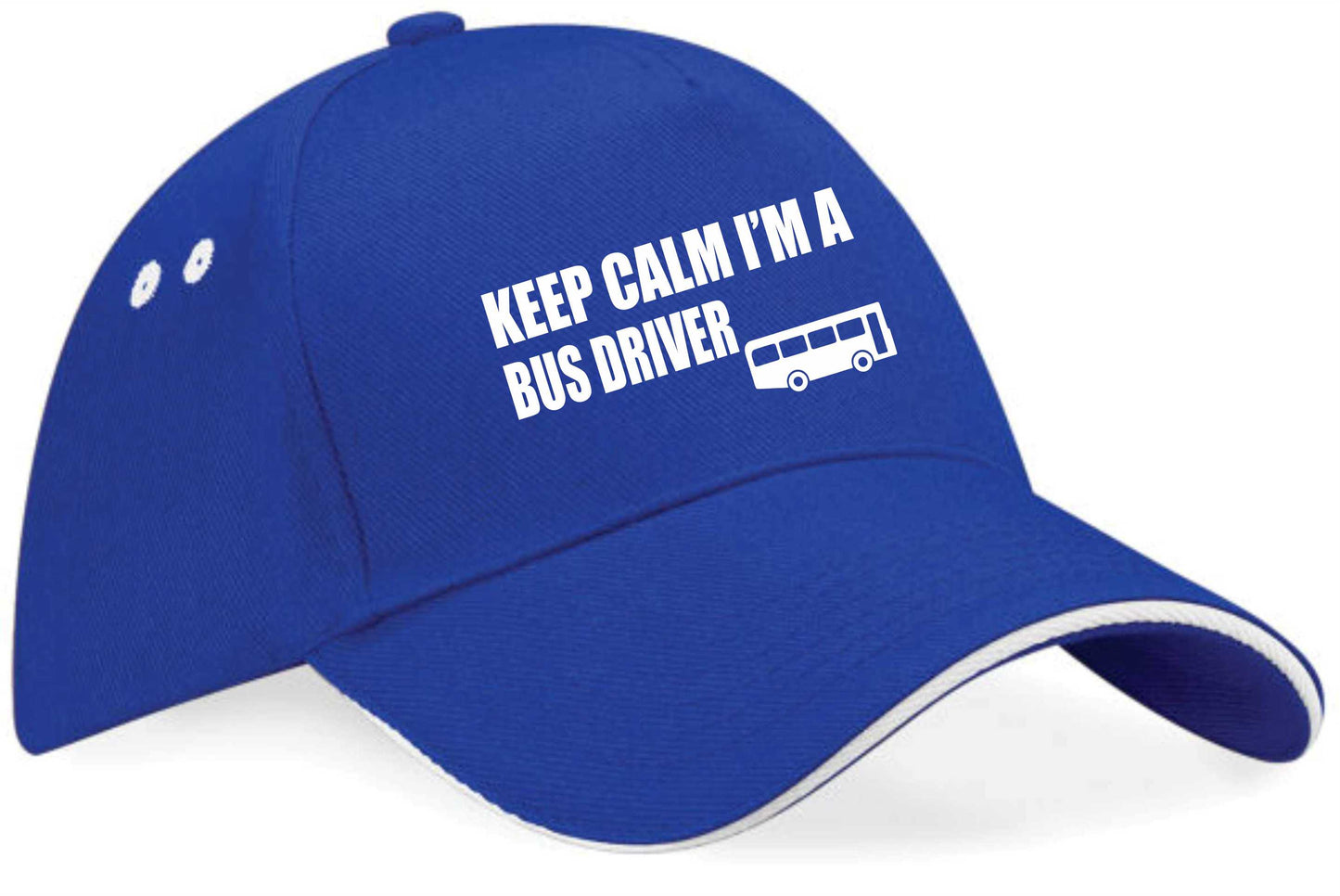 Keep Calm I'm Bus Driver Baseball Cap Funny Birthday Gift For Men & Ladies