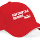 Keep Calm I'm Bus Driver Baseball Cap Funny Birthday Gift For Men & Ladies