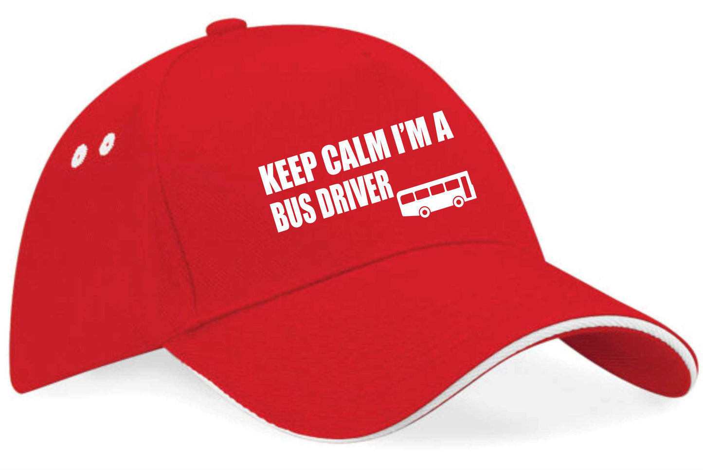 Keep Calm I'm Bus Driver Baseball Cap Funny Birthday Gift For Men & Ladies