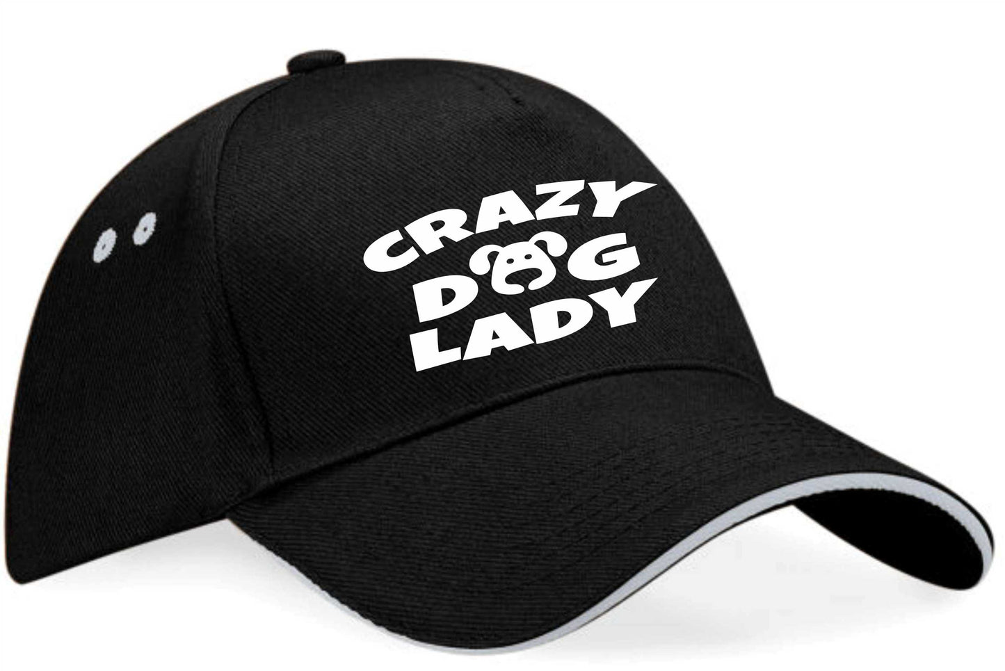 Crazy Dog Lady Baseball Cap Dog Lovers Gift For Ladies