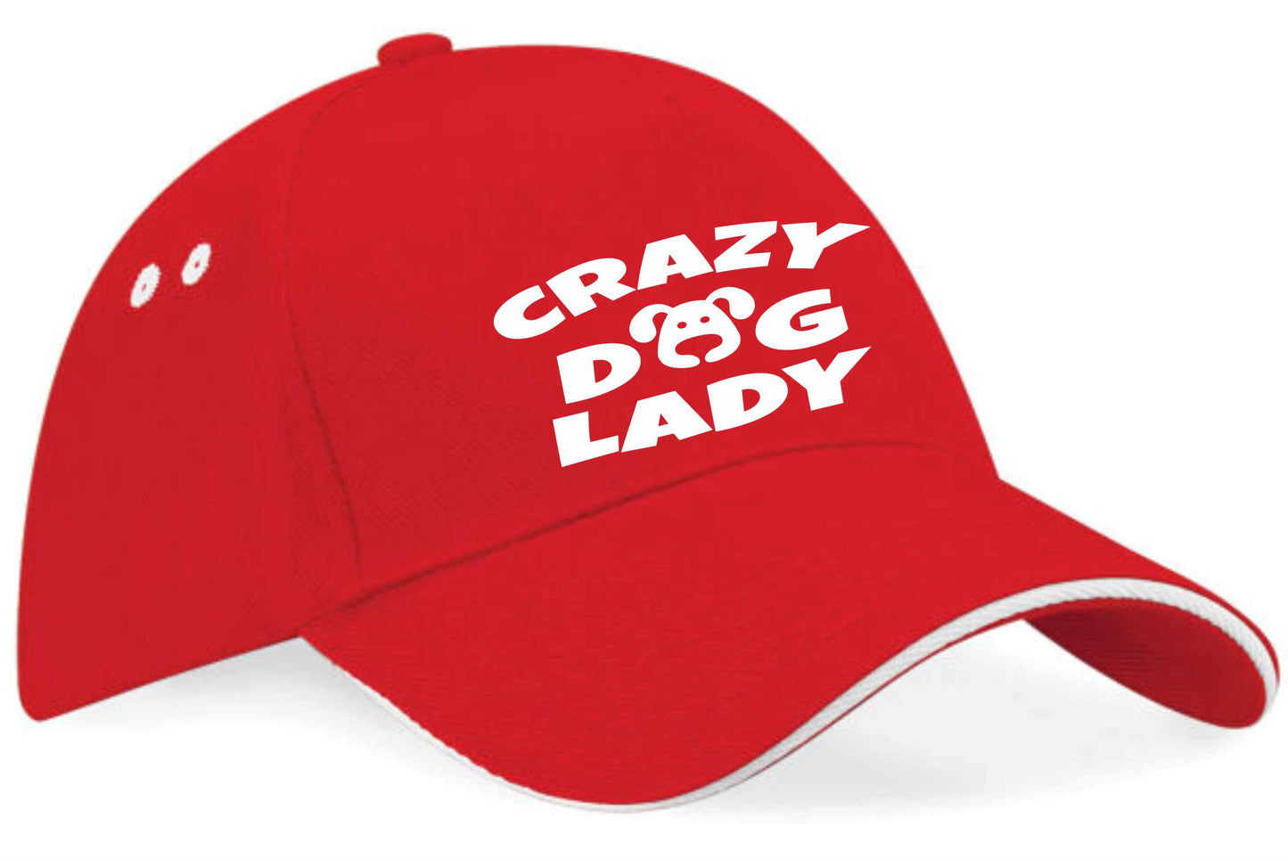 Crazy Dog Lady Baseball Cap Dog Lovers Gift For Ladies