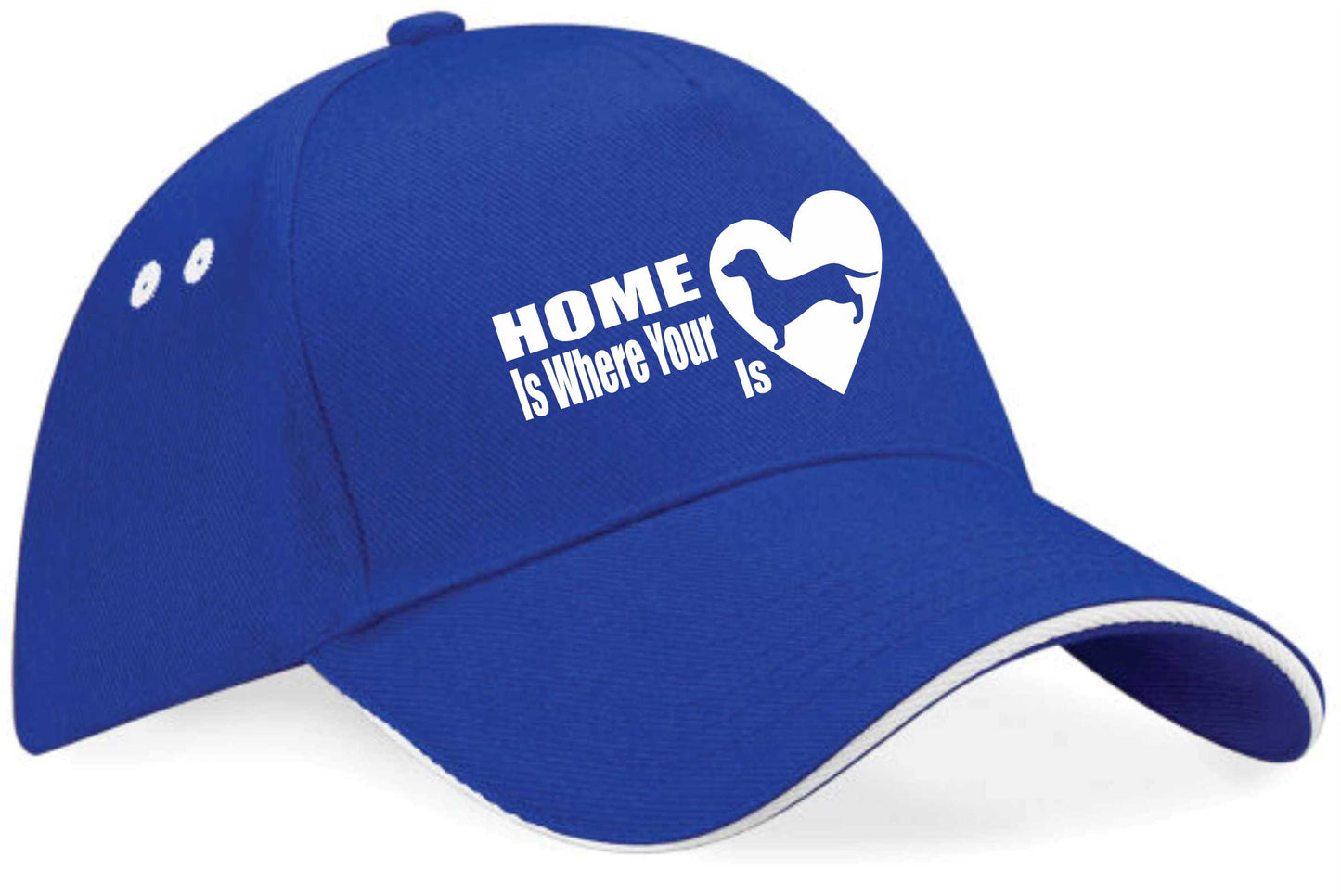 Home Is Where Dachshund Is Baseball Cap Dog Lovers Gift For Men & Ladies