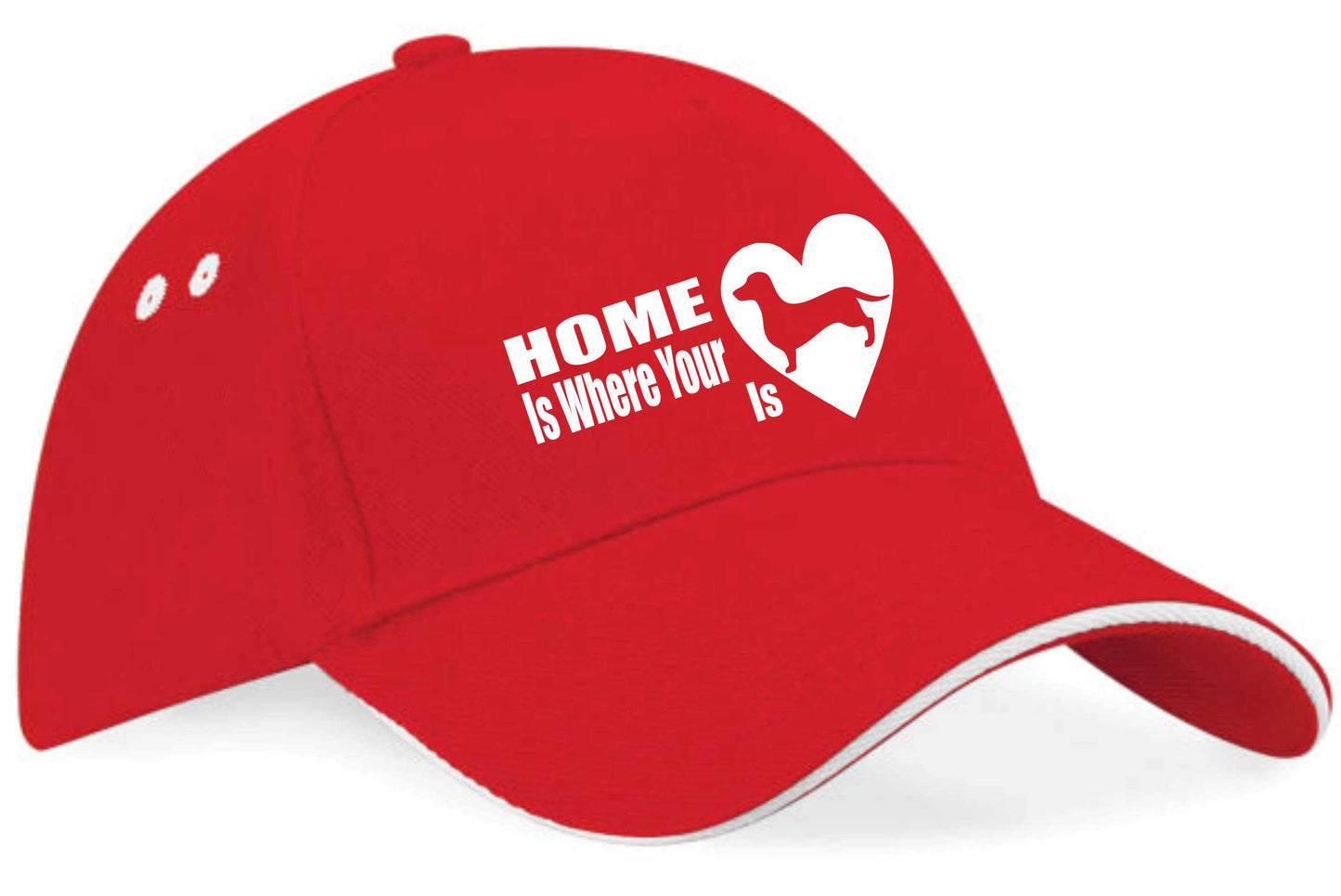 Home Is Where Dachshund Is Baseball Cap Dog Lovers Gift For Men & Ladies