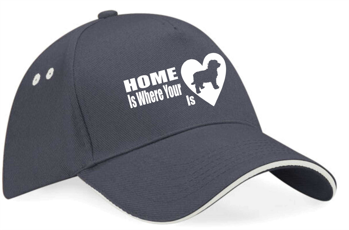 Home Is Where Cockapoo Is Baseball Cap Dog Lovers Gift For Men & Ladies